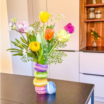 Bouquet di tulipani Sweet Spring Tower - Richiesta del cliente Birgitt Bouquet di tulipani Sweet Spring Tower - Richiesta del cliente Birgitt