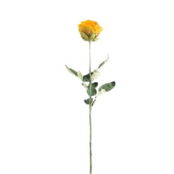 Rosa artificiale FREIDA, Eco Collection, giallo-arancione, 65 cm, Ø 7 cm Rosa artificiale FREIDA, Eco Collection, giallo-arancione, 65 cm, Ø 7 cm