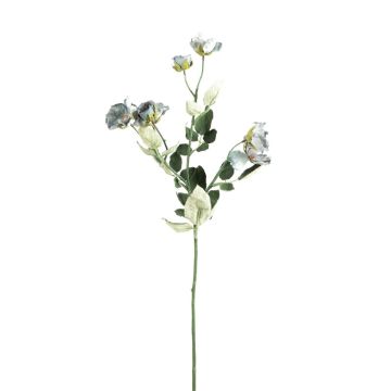Ramo di rosa selvatica artificiale FOSETTA, Eco Collection, grigio-azzurro, 70 cm, Ø 3-5 cm Ramo di rosa selvatica artificiale FOSETTA, Eco Collection, grigio-azzurro, 70 cm, Ø 3-5 cm