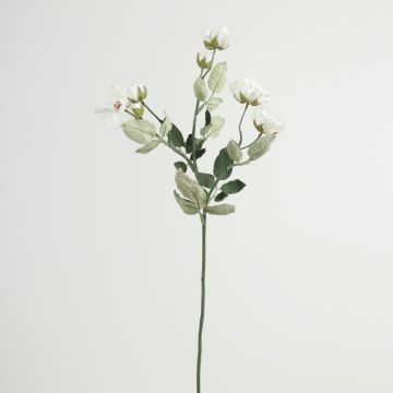 Ramo di rosa selvatica artificiale FOSETTA, Eco Collection, bianco-lilla, 70 cm, Ø 3-5 cm Ramo di rosa selvatica artificiale FOSETTA, Eco Collection, bianco-lilla, 70 cm, Ø 3-5 cm