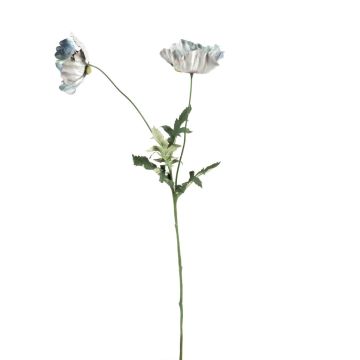 Ramo di papavero in plastica GUNDULA, Eco Collection, grigio-blu, 70cm, Ø7-8cm Ramo di papavero in plastica GUNDULA, Eco Collection, grigio-blu, 70cm, Ø7-8cm