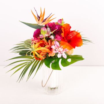 Bouquet da sposa per un matrimonio da sogno alle Hawaii - Richiesta del cliente Stephanie