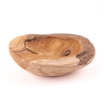 Ciotola decorativa PETTER, legno di teak, naturale, 7 cm, Ø 25 cm Ciotola decorativa PETTER, legno di teak, naturale, 7 cm, Ø 25 cm
