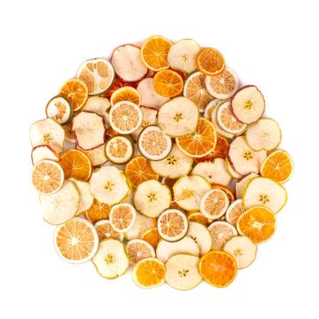 Pot-pourri di frutta secca LIFTANA, arancia, mela, lime, assortito, Ø 4-6 cm, 250 g Pot-pourri di frutta secca LIFTANA, arancia, mela, lime, assortito, Ø 4-6 cm, 250 g