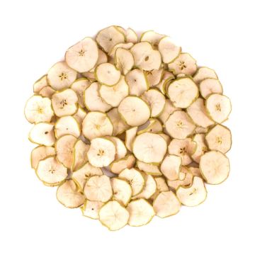Frutta secca decorativa a fette di mela GERHILD, verde, Ø 4-6 cm, 200 g Frutta secca decorativa a fette di mela GERHILD, verde, Ø 4-6 cm, 200 g