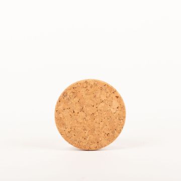 Sottobicchieri di sughero rotondo MANARA, naturale, 1,5cm, Ø12cm