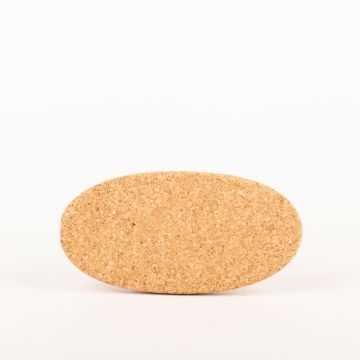 Sottobicchieri di sughero ovale MANARA, naturale, 20x10x1,5cm Sottobicchieri di sughero ovale MANARA, naturale, 20x10x1,5cm