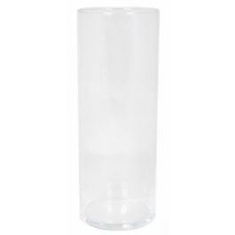 Vaso da terra in vetro cilindrico SANYA OCEAN, trasparente, 50cm, 15cm