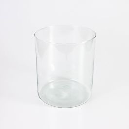Vaso Cilindrico In Vetro Trasparente - Diametro 20cm, Altezza 40cm | Per Decorazione E Fiori - Foto 12