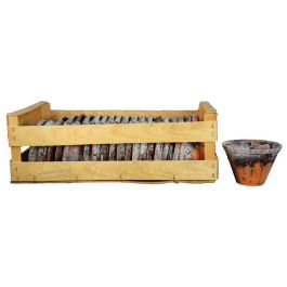 INNA-Glas Vaso da Piante Ceramica, Nero, 9,8cm, 12cm - vasi per Fiori/ portavasi