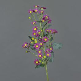 Partenio Artificiale Femke, Bianco, Altezza 60 Cm, Fiore Finto Su Gambo Per Decorazione - 5
