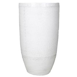 Piccolo vaso da fiori TEHERAN BASAR, ceramica, blu oceano, 8,5cm, 10,5cm