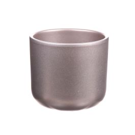 INNA-Glas Vaso da Fiori Ceramica, Rosa, 12,5cm, 13,5cm