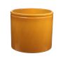 Vaso da piante ALCHIBA in ceramica, curry, 21,5cm, Ø23,3cm