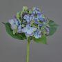 Ortensia finta GABRIELLA, blu-verde, 50cm, Ø18cm