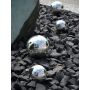 Pallina di Natale TEODORA, argento brillante, Ø30cm