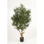 Olivo di plastica ALEXANDROS, tronco naturale, con frutti, 120cm