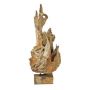 Oggetto radice di teak BESMA, naturale, 150cm