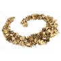 Set fruttiera in cotone CANDY, beige-marrone, 4cm, Ø 6cm