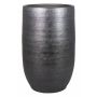Portafiori in ceramica AGAPE con grano, nero, 40cm, Ø26cm