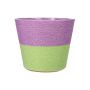 Cestino per fiori NERIONKO DUO, verde-viola, 13 cm, Ø15,5 cm