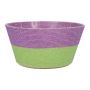 Cestino per fiori NERIONKO DUO, verde-viola, 10 cm, Ø19 cm