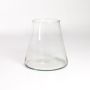 Vaso da tavolo / Vaso da fiori MAX in vetro, trasparente, 16cm, Ø10cm