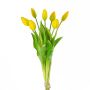 Bouquet di tulipani finti LONA, giallo-verde, 45cm, Ø20cm