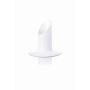 Portalumino in metallo RIANNON, bianco, 8,5cm, Ø8,3cm