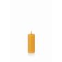 Candela di cera d'api BABETTE, giallo-naturale, 10cm, Ø4cm, 20h - Made in Germany