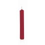 Candele lunghe MEDIALA, 20 pezzi, bordeaux, 9,6cm, Ø1,3cm, 1,5h