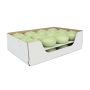 Candele galleggianti ORNELLA, 24 pezzi, verde pastello, 2,8cm, Ø4,5cm, 4h