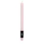 Candela lunga AURORA, rosa chiaro, 27cm, Ø2,2cm, 10h - Made in Germany