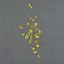 Ramo di forsizia di plastica IHRANI, fiorito, giallo, 90cm