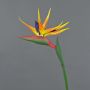 Strelizia artificiale LATIFA, arancione-viola, 80cm, 17x20cm