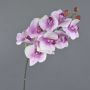 Ramo finto di orchidea Phalaenopsis ENISA, rosa-bianco, 45cm