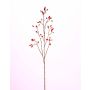 Rosa corymbifera artificiale EDITH con frutti, rosso, 110cm