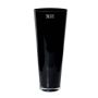 Vaso da pavimento ANNA OCEAN, imbuto/rotondo, nero, 43cm, Ø18cm