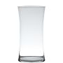 Vaso da pavimento in vetro DENNY, clessidra/rotondo, trasparente, 40cm, Ø15cm