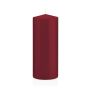 Candela votiva / Candela a colonna MAEVA, bordeaux, 20cm, Ø8cm, 119h - Made in Germany