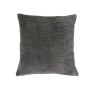 Cuscino decorativo in tela KALUA, grigio scuro, 45x45cm