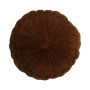 Cuscino rotondo BELLONA, marrone, 10x40cm