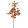 Partenio finto FEMKE, arancione, 60cm, Ø1,5-2cm