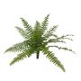 Felce di Boston di plastica SASCHA su stelo, zona trasversale, verde, 25cm, Ø50cm