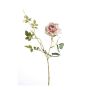 Ramo di rose finte BEATA, rosa-bianco, 75cm