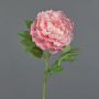 Peonia di plastica DIVIN, rosa, 65cm