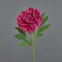 Peonia di plastica DIVIN, fucsia, 65cm