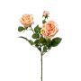 Ramo di rose finte CALISTA, rosa crema, 60cm