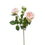 Ramo di rose finte CALISTA, rosa, 60cm