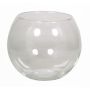 Vaso a sfera per candele TOBI OCEAN in vetro, trasparente, 15cm, Ø20cm